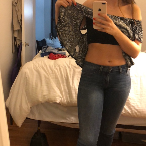 Vintage Havana off the shoulder top - Picture 8 of 8